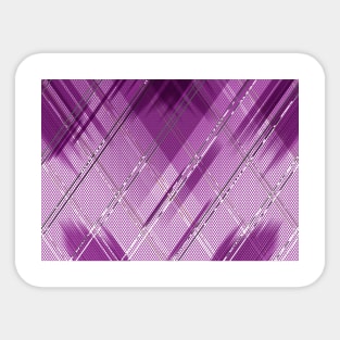 Diagonal stripes background 8 Sticker